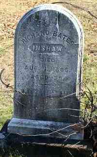 Richard Bates INSHAW - Grave