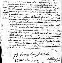 Angelique BELLEMARE - 1802 marriage
