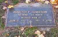 Harold Floyd JAMIESON - Grave