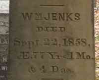William JENKS - Grave