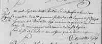 Joseph JEREMIE dit DOUVILLE - 1730 Death Saint-Nicolas, Levis, Quebec