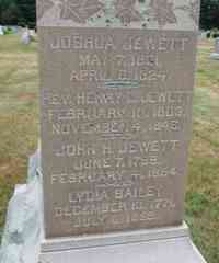 Joshua JEWETT - Grave