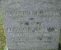 Howard Belmont JOHNSON - Grave