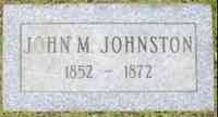 John JOHNSTON - Grave