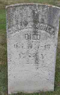 Samuel JONES - Grave