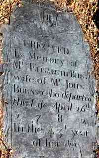 Elizabeth JONES - Grave
