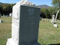 Mary Jane MILLER - Grave of Henry Kaiser, Jr. and his wife, Mary Miller Bellevue Cemetery, Adams, Massachusetts