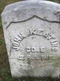 John KEATING - Grave