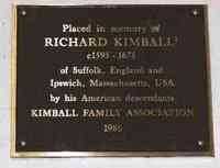 Richard KIMBALL - Memorial