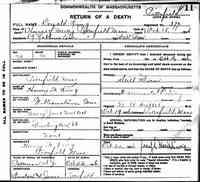 Donald KING - Death