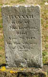 Hannah KIRBY - Grave