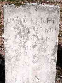 David KNIGHT - Grave