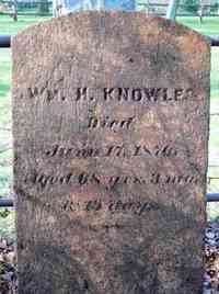William H. KNOWLES - Grave