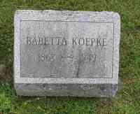 Babette Trautzer PFADENHAUER - Pittsfield Cemetery, Pittsfield, Massachusetts