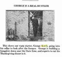 George Frank KORCH - 1922 Chase Mills, Webster, Massachusetts Title	A.W. employees booster, Volumes 6-7; Volume 1922 Author	American Woolen Company. Dept. of Labor Publ