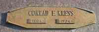 Conrad Francis KRESS - Grave