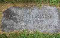 Bruce LACASSE - Grave