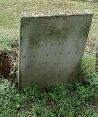 Louis LACROIX dit QUEVILLON - NOTE: Grave looks like it says he was 85 years old. This seems like an error? His marriage record indicates that he was 26 in 1803.  Malletts Bay Ce