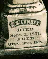 Samuel S LANDERS (LANDES) - Grave
