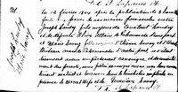 Joseph LANDRY - 1844 marriage