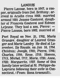 Pierre LANOUE - 
