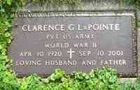 Clarence George LAPOINTE - Grave