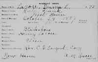Frank RULE - 1882 marriage Vermont, Vital Records, 1760-1954