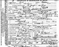 Lucy Marguerite LARSH - Death