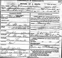 Rose Elenne LATAILLE - Death