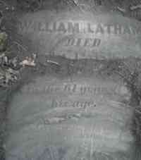 William LATHAM - Grave