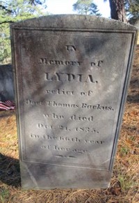 Lydia LATHROP - Grave