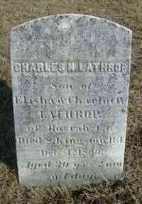 Charles N. LATHROP - Grave