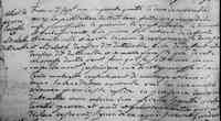 Élisabeth DESROSIERS DU TREMBLE - 1754 marriage