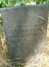 Jabez LAWRENCE - Grave