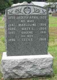 Marcelline LEBEL - Grave