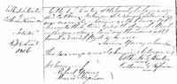 Catherine ROBINSON - 1856 marriage