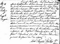Luca (Luc) LECLERC dit FRANCOEUR - 1830 marriage