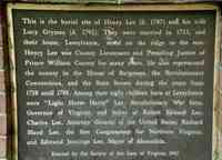 Henry LEE - Memorial