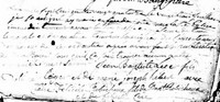 Jean Baptiste LÉGER dit LA ROSETTE - 1794 marriage