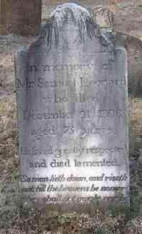 Samuel LEONARD - Grave