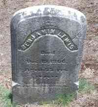 Benjamin LEWIS - Grave