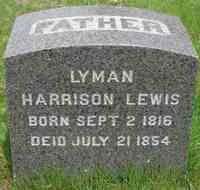 Lyman Harrison LEWIS - Grave