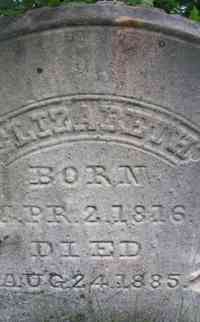 Elizabeth Jane LIBBY - Grave
