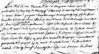 Gregoire OUELLET - 1696 marriage
