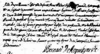 Gabriel BOUCHARD - 1701 marriage (part 2)
