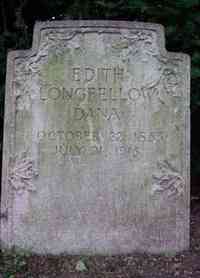 Edith Wadsworth LONGFELLOW - Grave