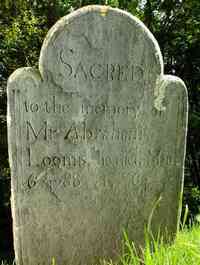 Abraham LOOMIS - Grave