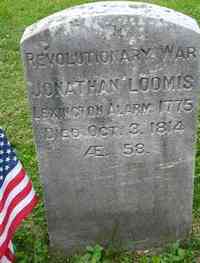 Jonathan LOOMIS - Grave