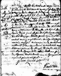 Marie Osithée BRIDEAU - 1813 Marriage Caraquet