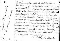 Marie Geneviève LOSIER - 1820 marriage